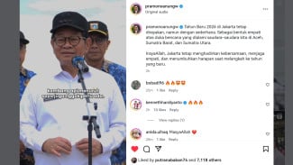 Pesta Tahun Baru di Jakarta Dibuat Sederhana, Pramono: Kembang Api Nggak Perlu Ada