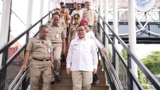 JPO Pesanggrahan dan Pangkalan Jati Diresmikan, Ada Nuansa Budaya Jakarta Dalam Desain Jembatan