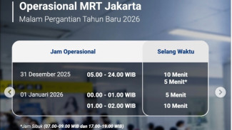 Rayakan Tahun Baru Naik MRT Jakarta Aja! Siap Antar dan Jemput Lho