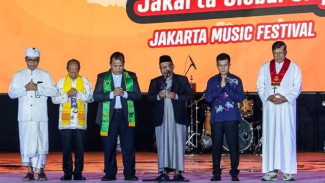 Doa Jakarta untuk Sumatra, Nuansa Haru Malam Tahun Baru 2026 di Lapangan Banteng