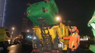 Jaksel Kelola 14,5 Ton Sampah Hasil Perayaan Tahun Baru, Organik Jadi Kompos
