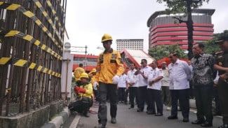Pramono Minta Pembongkaran Tiang Monorel Dipercepat: 4-5 Tiang Sehari
