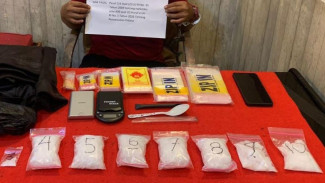 Bandar Sabu di Jambi Dibekuk Polisi, Barang Bukti Capai 600 Gram