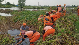 Kali Bogor Marunda Dibersihkan, Normalisasi Dikebut Saat Musim Hujan