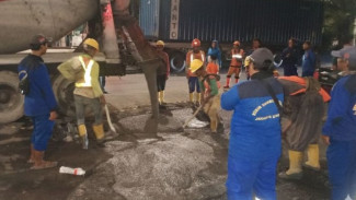 Viral Drainase Jebol di Penjaringan, Sudin SDA Jakut Bergerak Cepat Tengah Malam