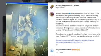 Sosok Pria di Jakbar yang Gotong Biawak tapi Dikira Mayat? Berikut Fakta-faktanya