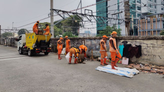 Viral di Medsos, Rumah Terpal di Cideng Jakpus Akhirnya Ditertibkan