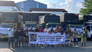 NHM Kirim 100 Ton Beras dan 10 Kontainer Mi Instan untuk Warga Terdampak Bencana Aceh
