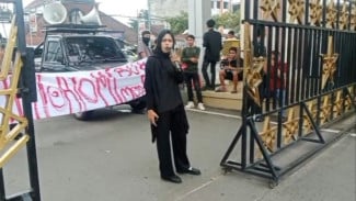 Aliansi Datangi Polda Jambi, Tuntut Transparansi Kasus Pemerkosaan Gadis Muda