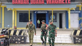 Bandara Perintis Papua Kondusif, Kepala Staf Kogabwilhan III Pastikan Perekonomian dan Pelayanan Publik Kembali Normal