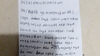 Geger Bayi Perempuan Ditemukan di Gerobak Nasi Uduk, Ternyata Ditinggal Kakak usai Ibu Meninggal Dunia