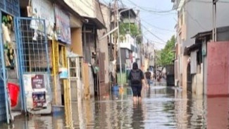 Banjir di Duri Kosambi Belum Surut, Warga Sebut Air Kiriman dari Kali