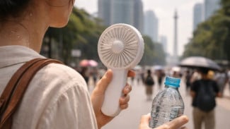 Jakarta Bakal Panas 35 Derajat Senin Siang, Sore Kemungkinan Hujan Mengintai 2 Wilayah Ini