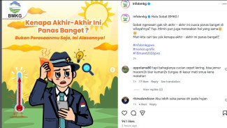 Cuaca Terasa Panas Belakangan Ini Ternyata Karena Gerak Semu Tahunan Matahari, Apa Itu?