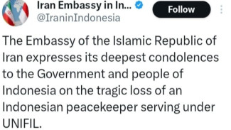 Tragedi UNIFIL! Iran Kirim Pesan Duka untuk RI: Kami Kutuk Keras Tindakan Keji Ini!