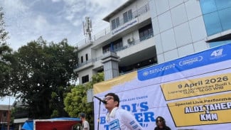 Tak Biasa! Budi Luhur Gelar TikTok Challenge Bareng Aldi Taher