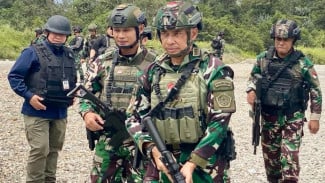 Pangkogabwilhan III Lucky Avianto Pimpin Pengamanan Kawasan Strategis Nasional Pasca Serangan KKB Papua