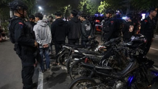 Motor Bodong dan Sejumlah Pemuda Diamankan Saat Razia Balap Liar di Jaktim