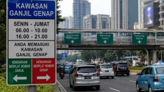 Libur Kenaikan Yesus Kristus, Jalanan Jakarta Bebas Aturan Ganjil Genap sampai 17 Mei