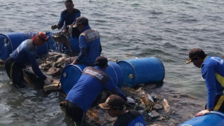 Abrasi Mengintai Kepulauan Seribu, Bronjong Dipasang untuk Lindungi Tanggul Pantai