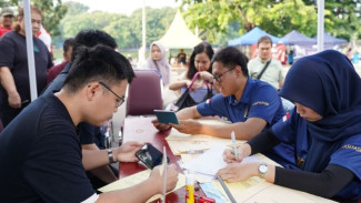 Paspor Bisa Diurus Saat CFD, Warga Jakarta Utara Langsung Antre Panjang
