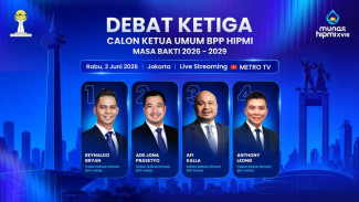 Jelang Munas XVIII, Debat Ketiga Caketum HIPMI Siap Digelar Malam Ini