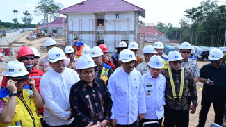 Gus Ipul Tinjau Sekolah Rakyat Jambi, Progres Pembangunan Capai 70 Persen