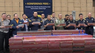 Bea Cukai Gagalkan Peredaran 8,9 Juta Batang Rokok Ilegal, Selamatkan Rp8,6 Miliar Penerimaan Negara