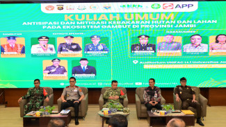 Al Haris Kerahkan Mahasiswa Jadi Garda Terdepan Pencegahan Karhutla di Jambi