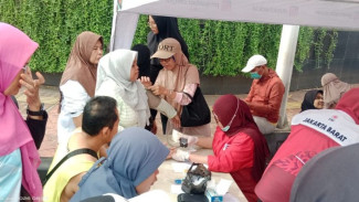 CFD Kembangan Jakbar Diserbu Warga, Flying Fox hingga Cek Kesehatan Gratis Jadi Magnet Utama