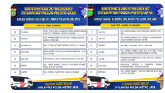 Catat, Ini Lokasi Samsat Keliling Hari Ini Kamis 18 Juni 2026