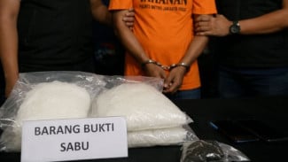 Terbongkar! Jaringan Sabu di Pasar Baru Digulung, Polisi Sita Barbuk Lebih dari 1 Kg