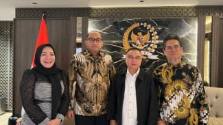 Partai Ummat Safari Politik Jelang Pemilu 2029, Heikal Safar Temui Sufmi Dasco Ahmad
