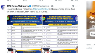 Ini 14 Titik Lokasi Samsat Keliling Hari Ini 22 Juli 2026