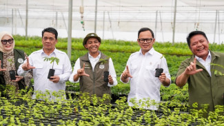 Dorong Penghijauan Nasional, Menhut Sampaikan ‘Salam ASRI’ di Sumsel