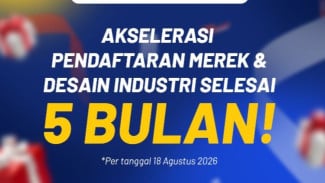 DJKI Percepat Pelindungan Merek dan Desain Industri, Target 5 Bulan Mulai Berlaku