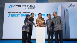 J Trust Bank Groundbreaking Kantor Pusat Baru di Pusat Jakarta, Simbol Kolaborasi Bisnis Jepang-Indonesia