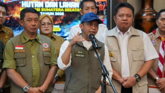 Hotspot Karhutla Nasional Menurun, Menhut Raja Antoni Ingatkan Kondisi Belum Aman