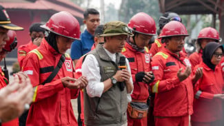Manggala Agni di Garis Depan Karhutla, Ini Pesan Menhut Raja Antoni