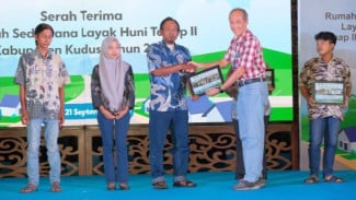 Rumah Tak Lagi Bocor, Anak Lebih Nyaman Belajar: 164 Warga Kudus Terima Hunian Layak