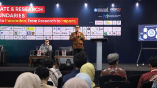 Dorong Hilirisasi Riset Perguruan Tinggi, Kakanwil Baroto Paparkan Strategi Penguatan Sentra KI di IPRE 2026