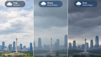 Warga Jakarta Wajib Cek: BMKG Prediksi Cuaca Berubah dari Pagi hingga Malam