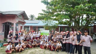 Pertamina NRE Hadirkan Energi Surya dan Air Bersih di SD Gunung Bayu Simalungun