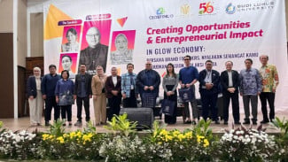 Glow Economy Buka Peluang Bisnis Baru, Mahasiswa Budi Luhur Didorong Berani Jadi Entrepreneur