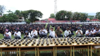 2.026 Warga Minum Kopi Khop Bersama di Meulaboh, Pecahkan Rekor MURI