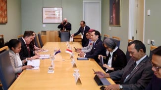 Ibas Bertemu Ketua DPR Australia, Perkuat Diplomasi dan Kerja Sama Bilateral