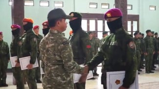 Tindak Tegas Pimpinan dan Anggota OPM, 136 Prajurit TNI di Bawah Kogabwilhan III Terima Kenaikan Pangkat Luar Biasa