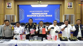 25,88 Kg Emas Hendak Diselundupkan ke Luar Negeri, Ini Modus Pelakunya
