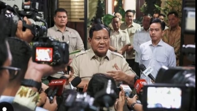 Presiden RI Prabowo Subianto.