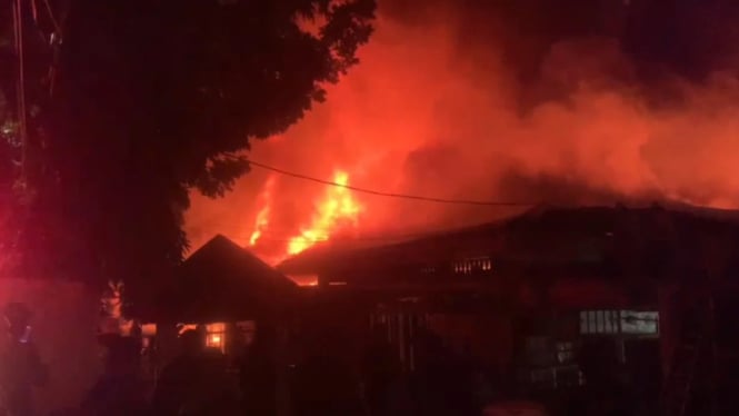 Kebakaran Pasar Taman Puring
